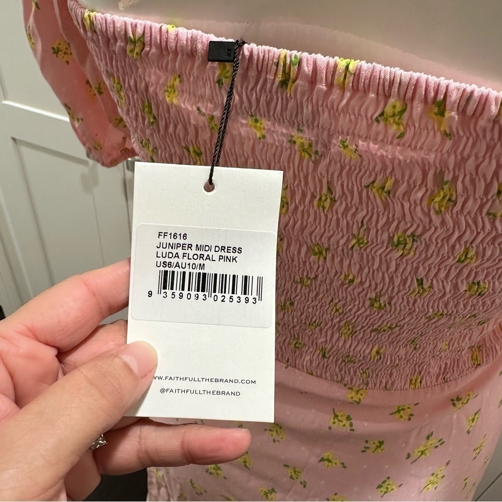 Faithful the Brand Juniper Midi Dress Lucida Print - Picture 7 of 8
